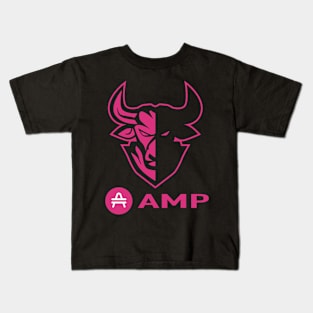 Amp Crypto  Cryptocurrency Amp  coin token Kids T-Shirt